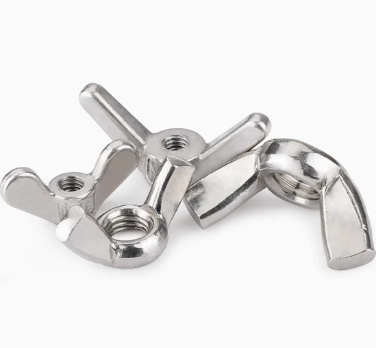 304 DIN315 M3-M16 Full Size Anti-Corrosion Wing Nut, Detachable Hand Tight Butterfly Nut For Outdoor Equipment best